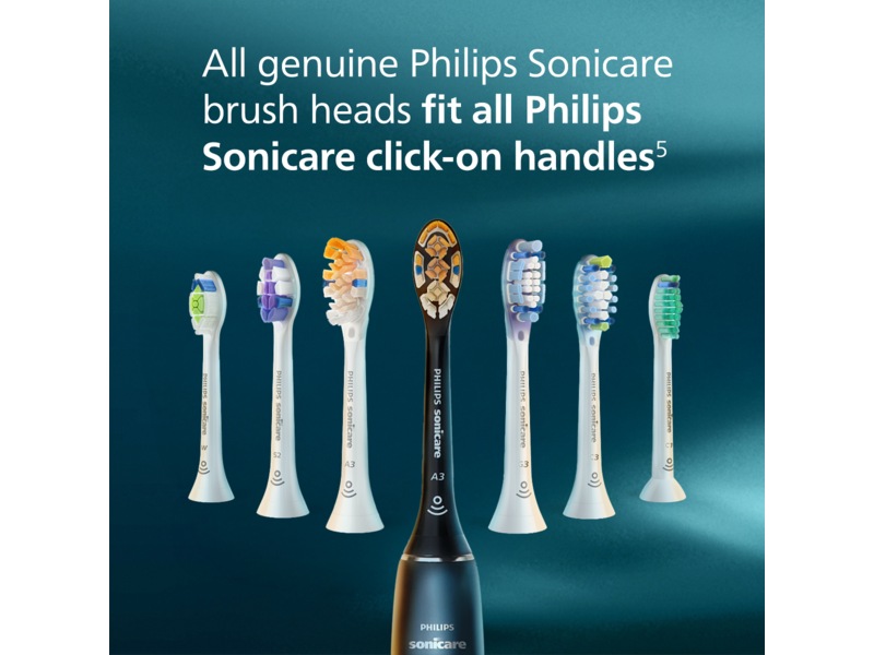 Philips Sonicare A3 Premium All-in-One borsthuvuden (2pack, vit) Tandborsthuvud
