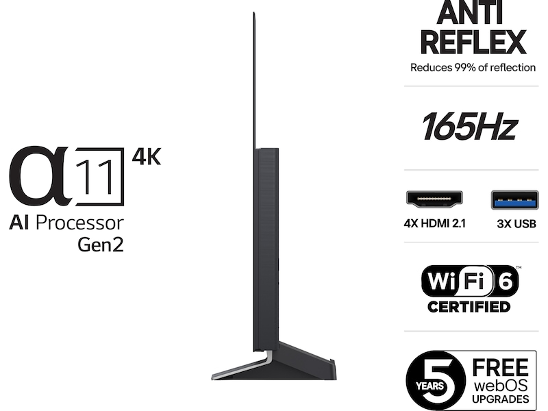 LG 48" G5 AI 4K OLED Smart TV (2025) 20 - 49 tums TV