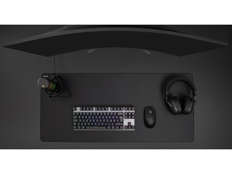 Svive Flow Gaming Musmatta Performance XL (svart) Gamingmusmatta