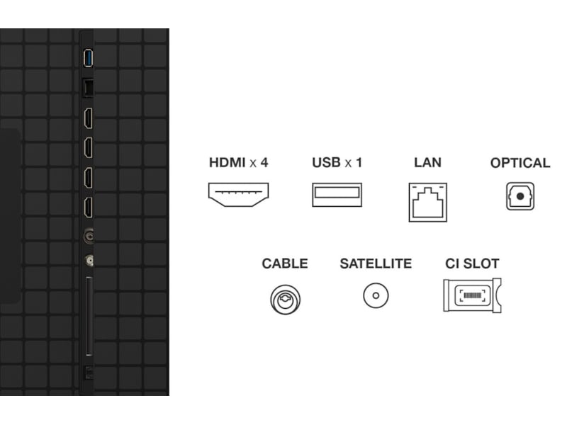 TCL 98" C8K 4K QD-Mini LED Google TV Över 80 tums TV