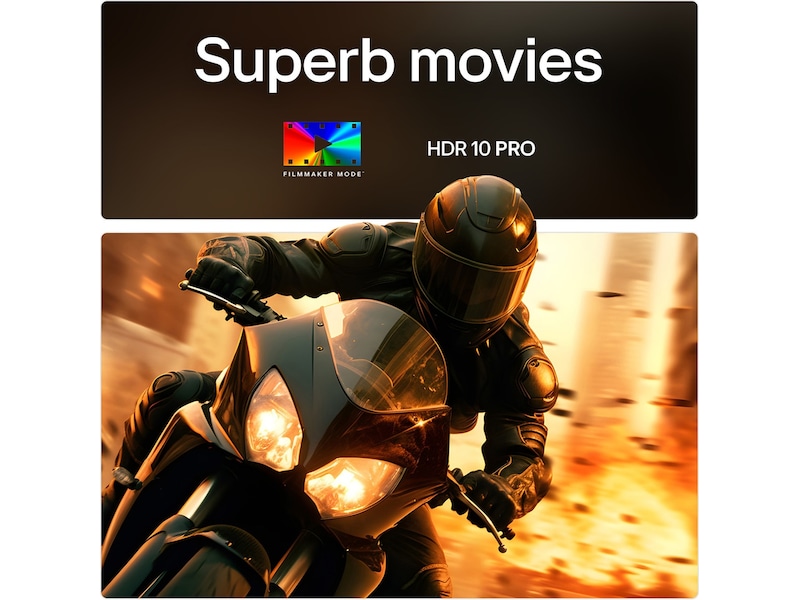 LG 55" UA73 AI 4K UHD Smart TV (2025) 50 - 59 tums TV