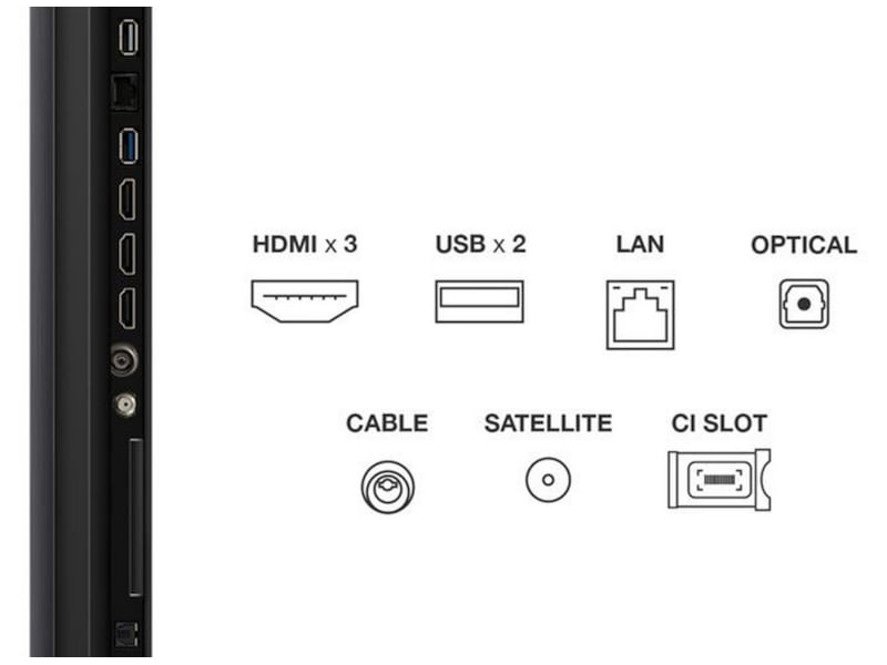 TCL 65" C69KS 4K QD-Mini LED Google TV 60 - 69 tums TV