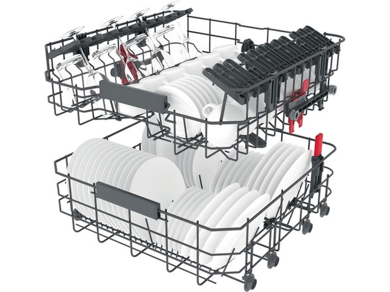 Whirlpool WIC 3C34 PFE S Integrerad diskmaskin Integrerad diskmaskin