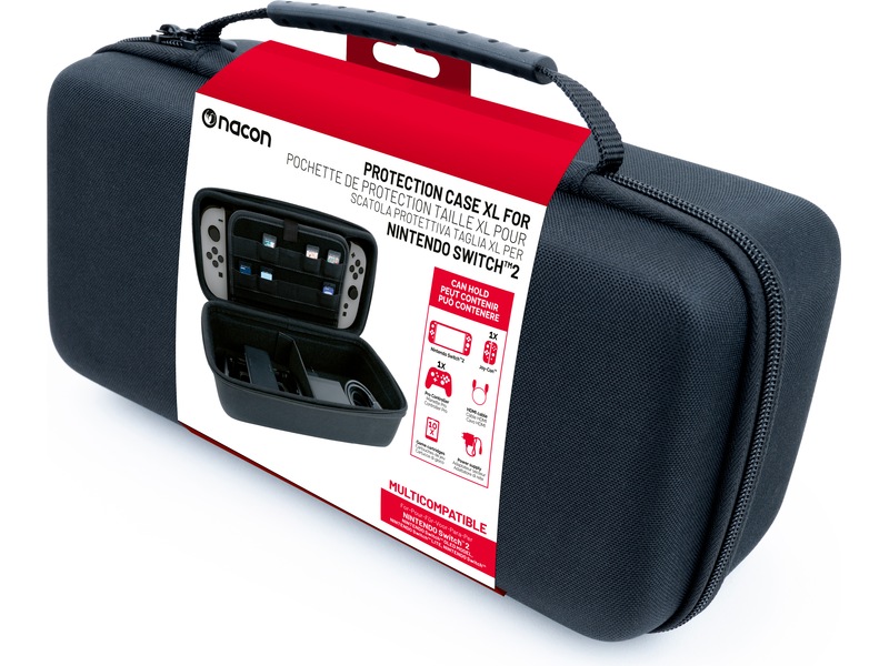 Nacon Hard Case Puch XL for Nintendo Switch 2 (svart) Tillbehör
