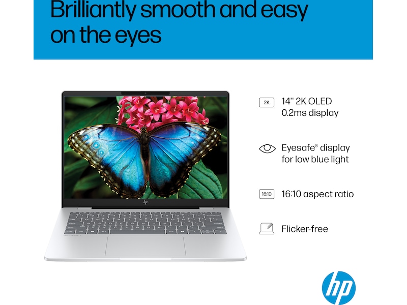 HP OmniBook 7 AI 14-fr0071no 14" 2K OLED Datorer - Bärbara / laptop