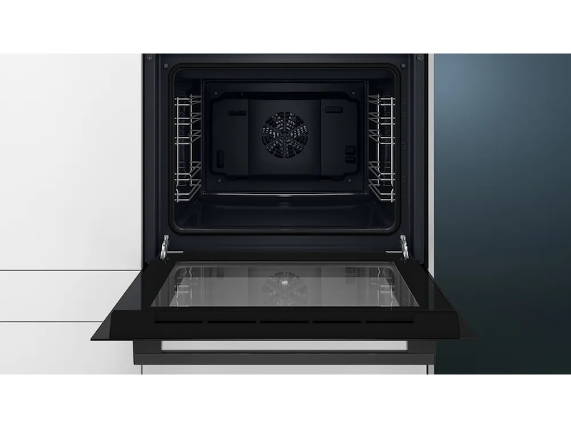 Siemens IQ100 Inbyggd ugn 60 cm (svart) Ugn