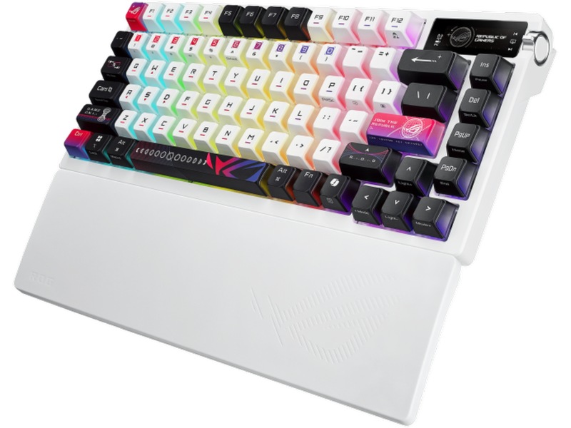 Asus M704 ROG Azoth X Trådlös Gamingtangentbord (vit) Gamingtangentbord