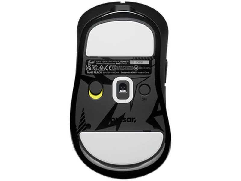 Pulsar ZywOo the Chosen Medium Trådlös Gamingmus (svart) Gamingmus