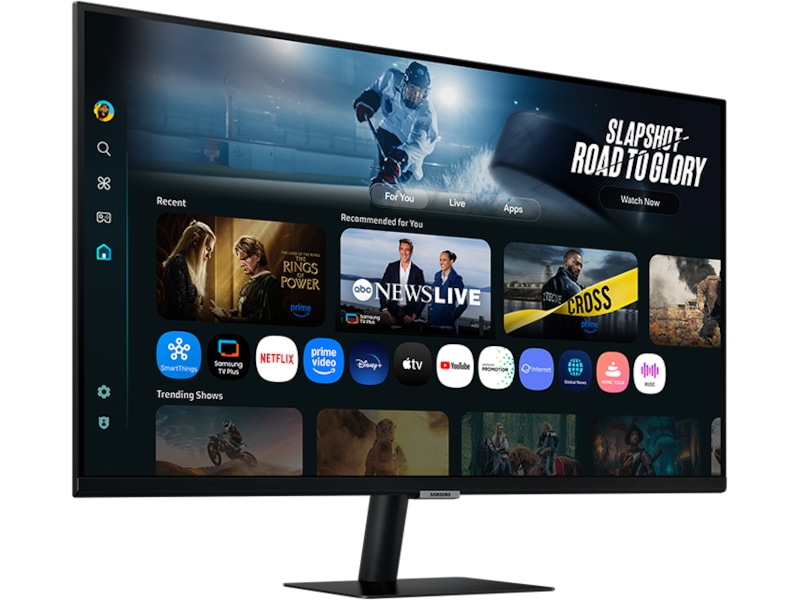 Samsung 32" 4K smart skärm M7 32FM702 (svart) Datorskärm