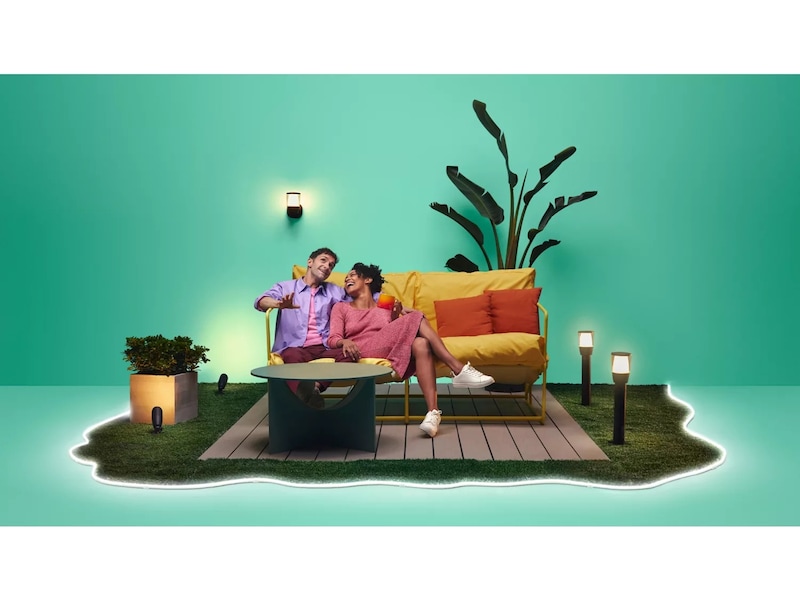 WiZ ELPAS 12V Startset med pollare Golvlampa