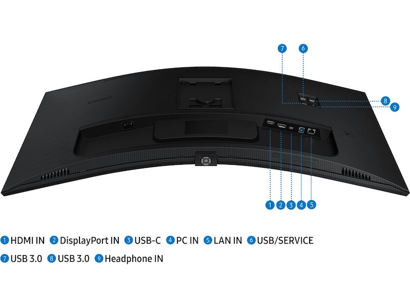 Samsung 34" curved skärm S34C650UE Datorskärm