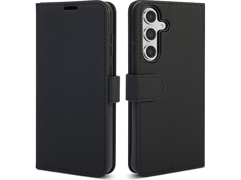 iiglo Galaxy S25 FE Plånboksfodral (svart) Skydd