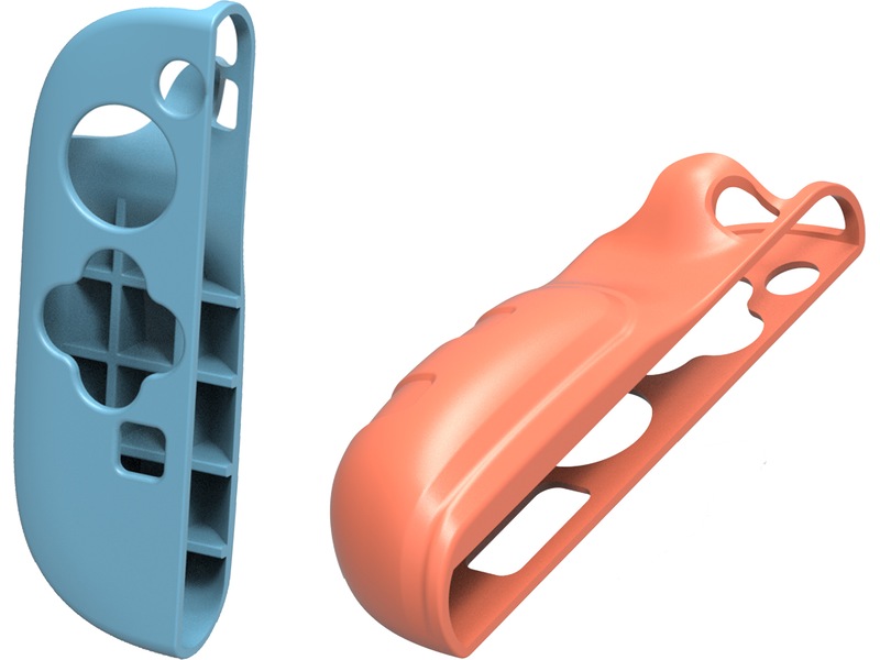 Gaminja Nintendo Switch 2 Joy-Con 2 Silikongrepp (blå/orange) Tillbehör