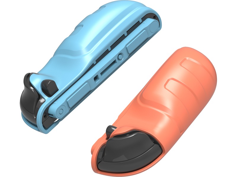 Gaminja Nintendo Switch 2 Joy-Con 2 Silikongrepp (blå/orange) Tillbehör