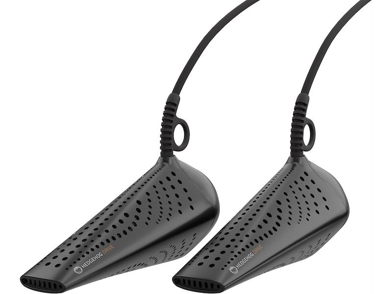 Hedgehog Drive skotorkare för bil + adapter (svart) Skotorkare