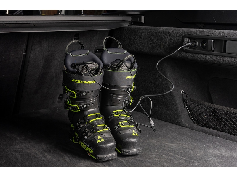 Hedgehog Drive skotorkare för bil + adapter (svart) Skotorkare