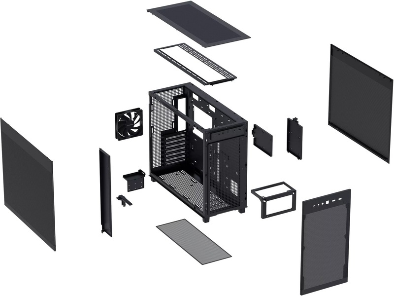 Asus Prime AP303 MESH Miditower (svart) Midi tower