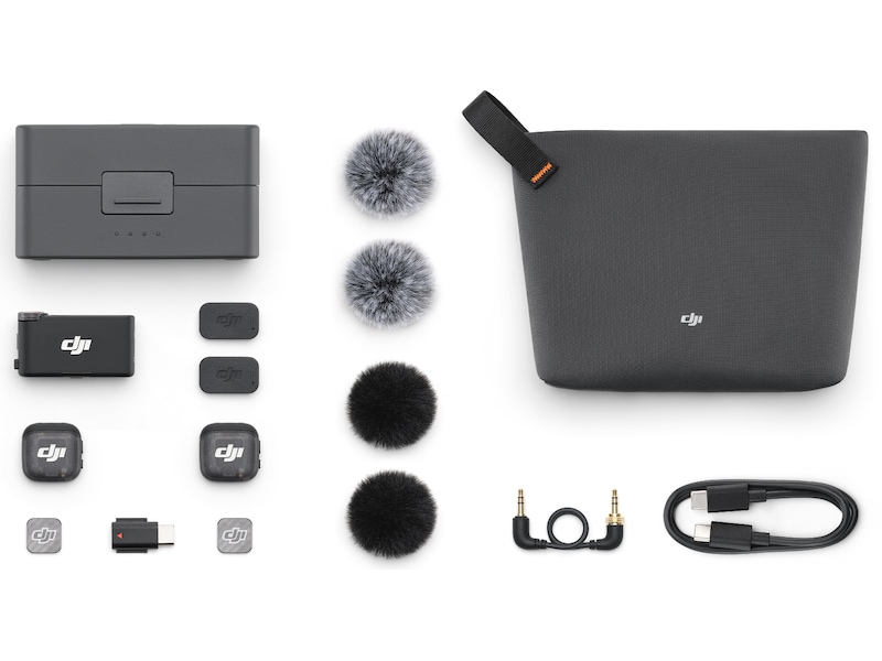 DJI Mic 3 (2 TX + 1 RX + Charging Case) Kameramikrofon