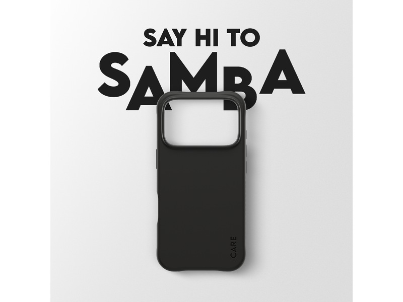 PanzerGlass CARE iPhone 17 Pro Samba Hardcase skal (svart) Skydd