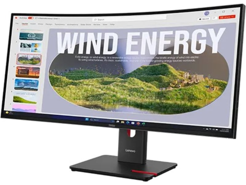 Lenovo 34" skärm ThinkVision T34WD-40 Datorskärm