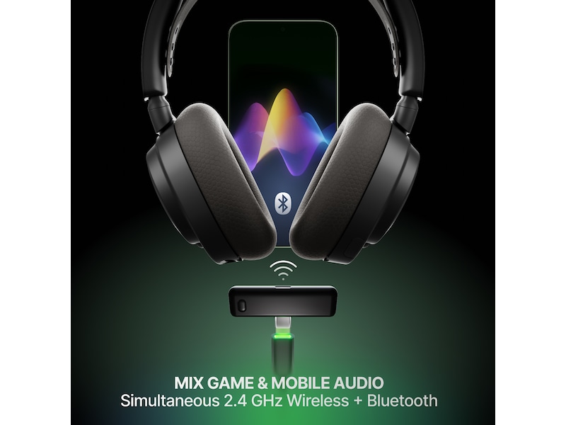 SteelSeries Arctis Nova 7X Gen 2 Trådlöst Gamingheadset (sort) Gamingheadset