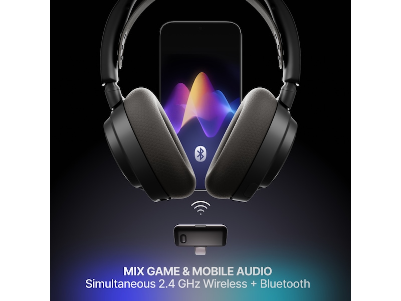 SteelSeries Arctis Nova 7 Gen 2 Trådlöst Gamingheadset (sort) Gamingheadset