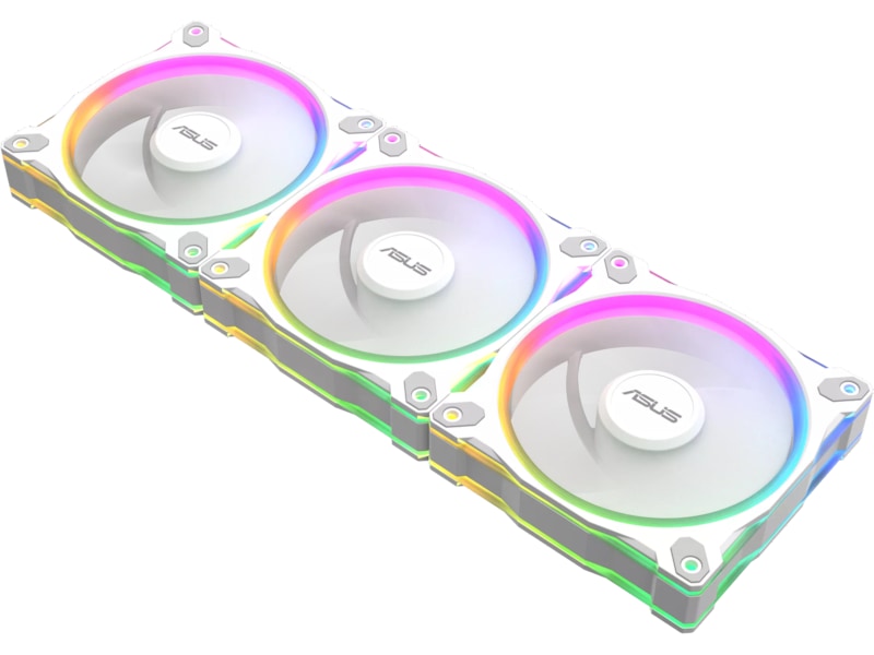 Asus Prime MR120 ARGB Fläkt 3pk (vit) Fläkt