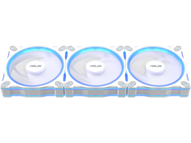 Asus Prime MR120 ARGB Fläkt 3pk (vit) Fläkt