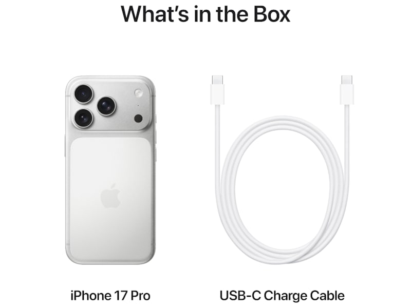 iPhone 17 Pro 256GB (silver) Mobiltelefoner