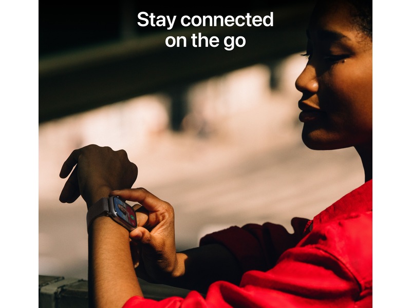 Apple Watch Series 11 GPS + LTE 42mm Aluminium (rymdgrå) Smartwatches