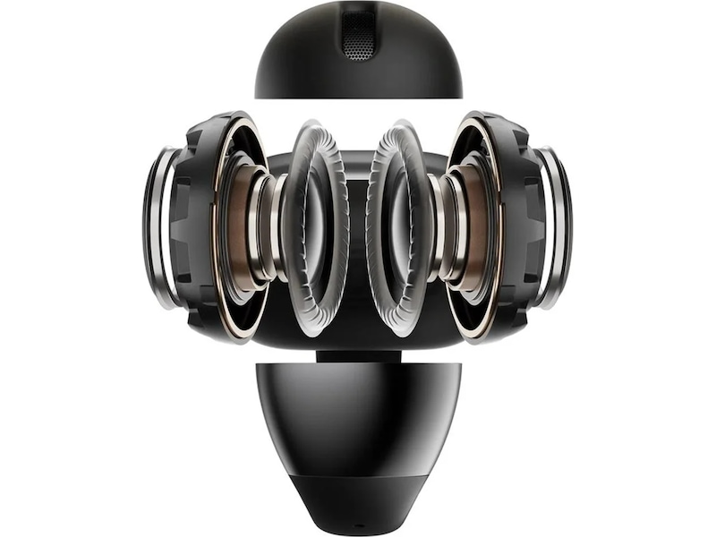 SHOKZ OpenDots Trådlösa öppna hörlurar, half In-Ear (svart) In-ear hörlurar