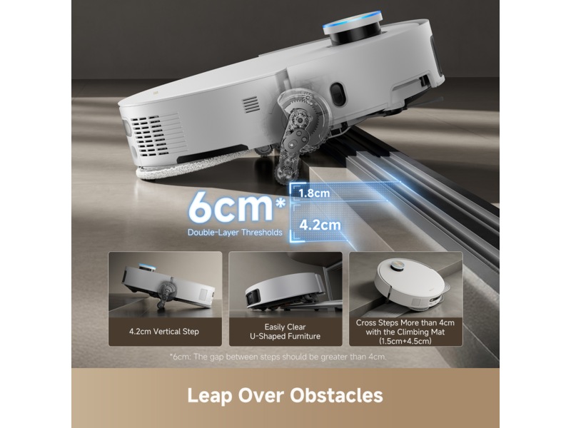 Dreame X50 Ultra Robotdammsugare (vit) Robotdammsugare