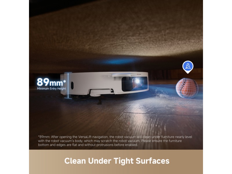 Dreame X50 Ultra Robotdammsugare (vit) Robotdammsugare