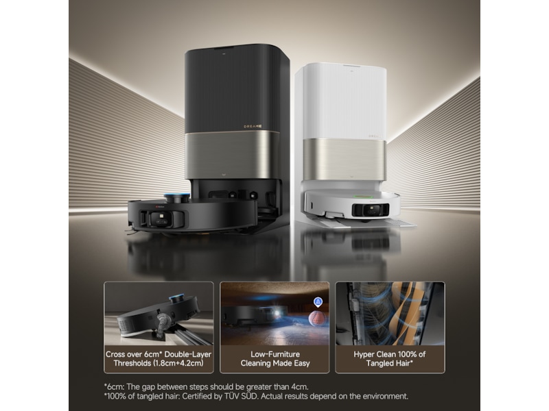 Dreame X50 Ultra Robotdammsugare (svart) Robotdammsugare