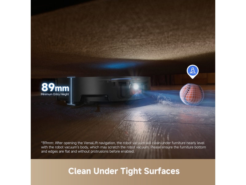 Dreame X50 Ultra Robotdammsugare (svart) Robotdammsugare