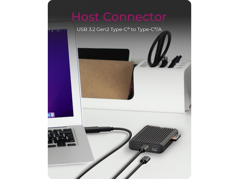 ICY BOX M.2 SSD-Enclosure Externa Chassi