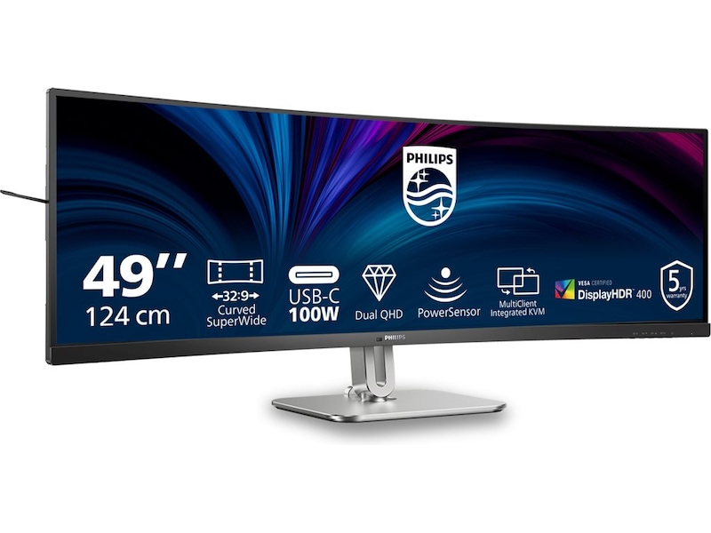 Philips 49" curved skjerm 49B2U5900C/00 Datorskärm