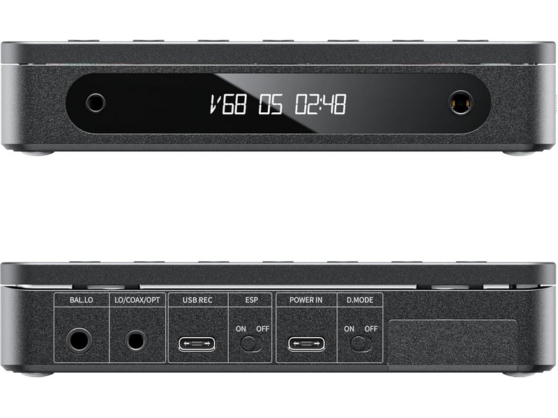 FiiO DM13 – CD-spiller med BT 5.1, 4,4 mm og USB-C-lading Hörlursförstärkare