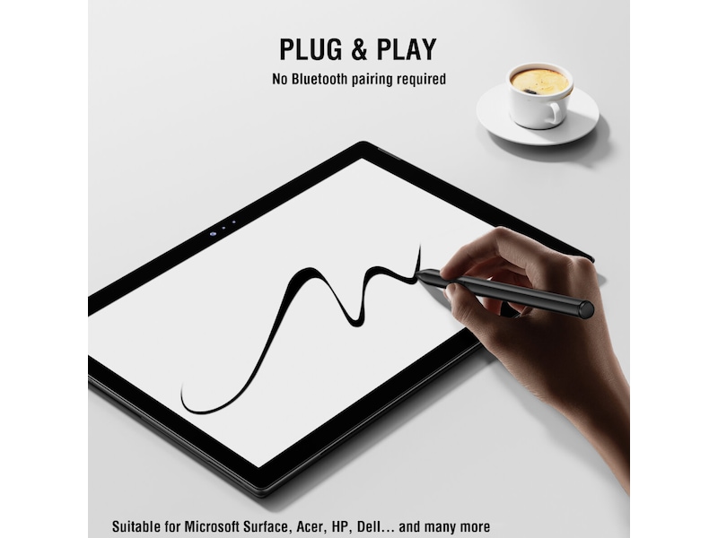 MPP Stylus Pen for Microsoft Surface with 1024 Pressure Levels Tangentbord och pennor