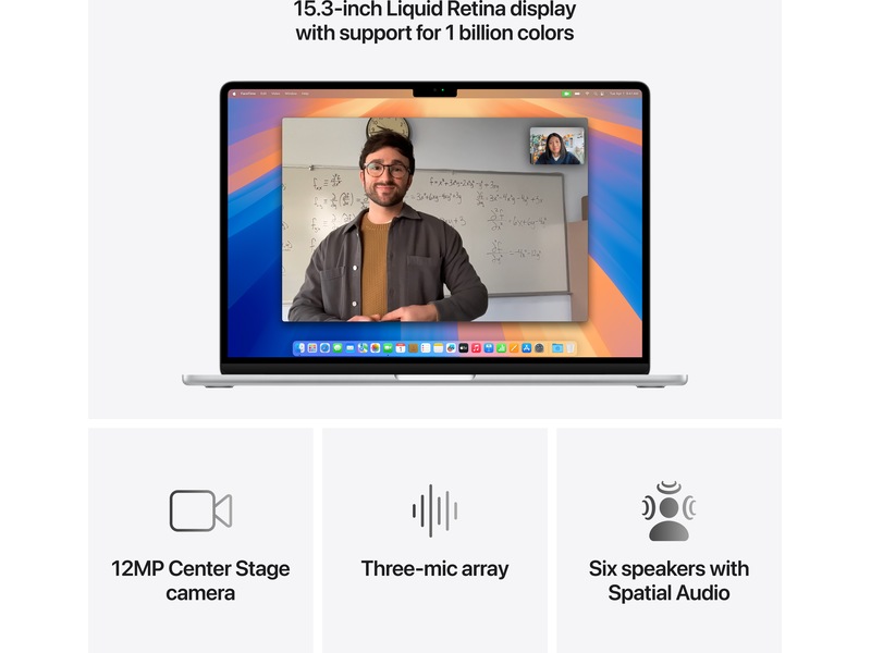 MacBook Air 15" M4 (2025) 1TB (silver) Datorer - Bärbara / laptop