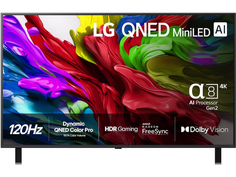 LG 55'' QNED85 evo AI MiniLED 4k Smart TV (2025) 50 - 59 tums TV