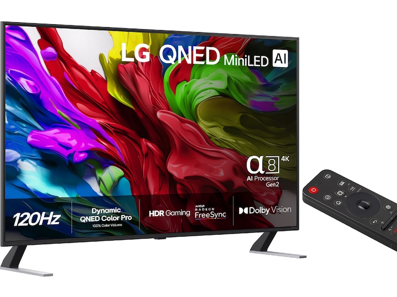 LG 55'' QNED85 evo AI MiniLED 4k Smart TV (2025) 50 - 59 tums TV