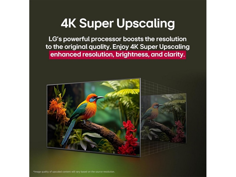 LG 86'' NANO81 NanoCell AI 4K Smart TV (2025) Över 80 tums TV