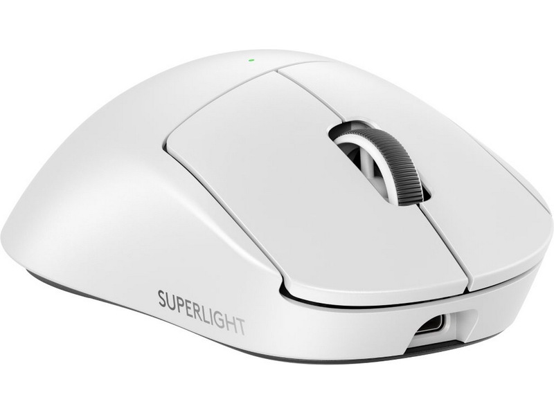 Logitech Pro X Superlight 2 DEX Trådlös Gamingmus (vit) Gamingmus