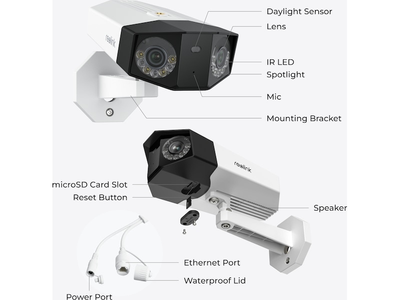 Reolink Duo 3 PoE utomhus övervakningskamera Övervakningskamera