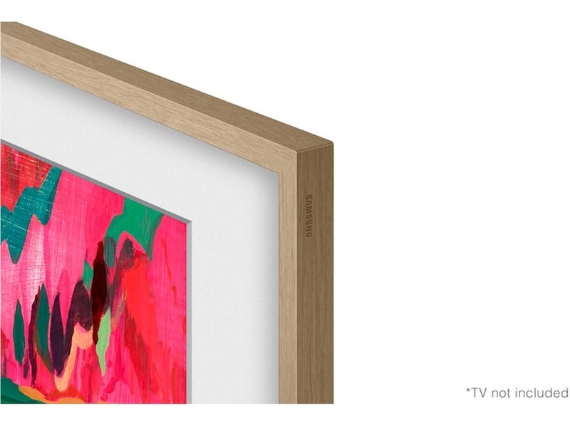 Samsung The Frame Pro 75" LS03FW + ram Beige Wood 60 - 69 tums TV