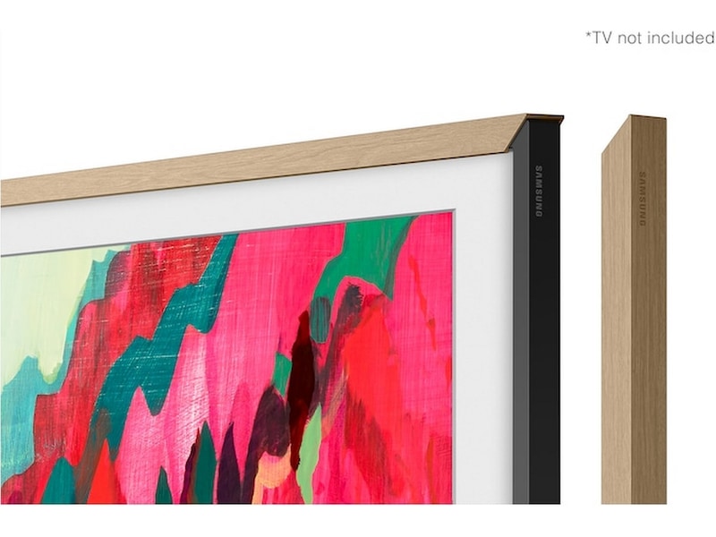 Samsung The Frame Pro 75" LS03FW + ram Beige Wood 60 - 69 tums TV