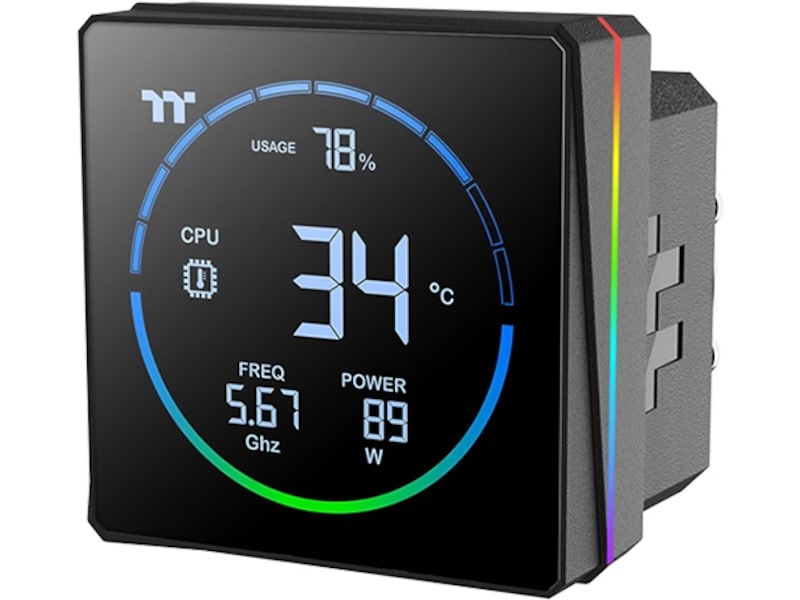 Thermaltake TH240-S V3 ARGB Sync All-In-One Kylare (svart) CPU - Vattenkylning