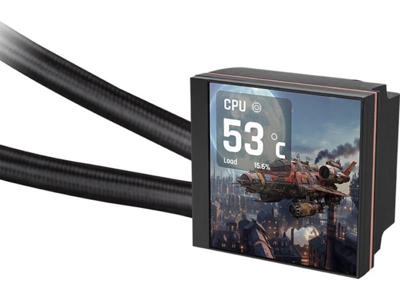 Thermaltake MAGFloe 360 Ultra ARGB AIO Kylare (svart) CPU - Vattenkylning