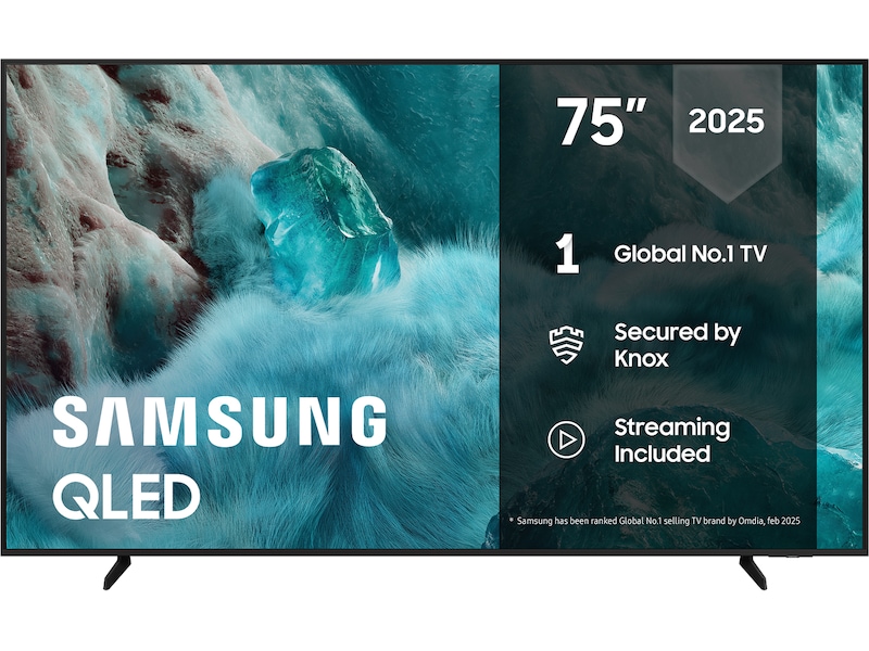 Samsung 75" Q7FA QLED 4K Smart TV (2025) + soundbar 50 - 59 tums TV